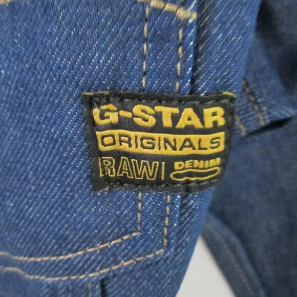 G-Star RAW frayed-edge cropped jacket Sz S NWT - Picture 2 of 12